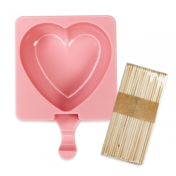 Silicone Cakesicle Mould - Large Heart